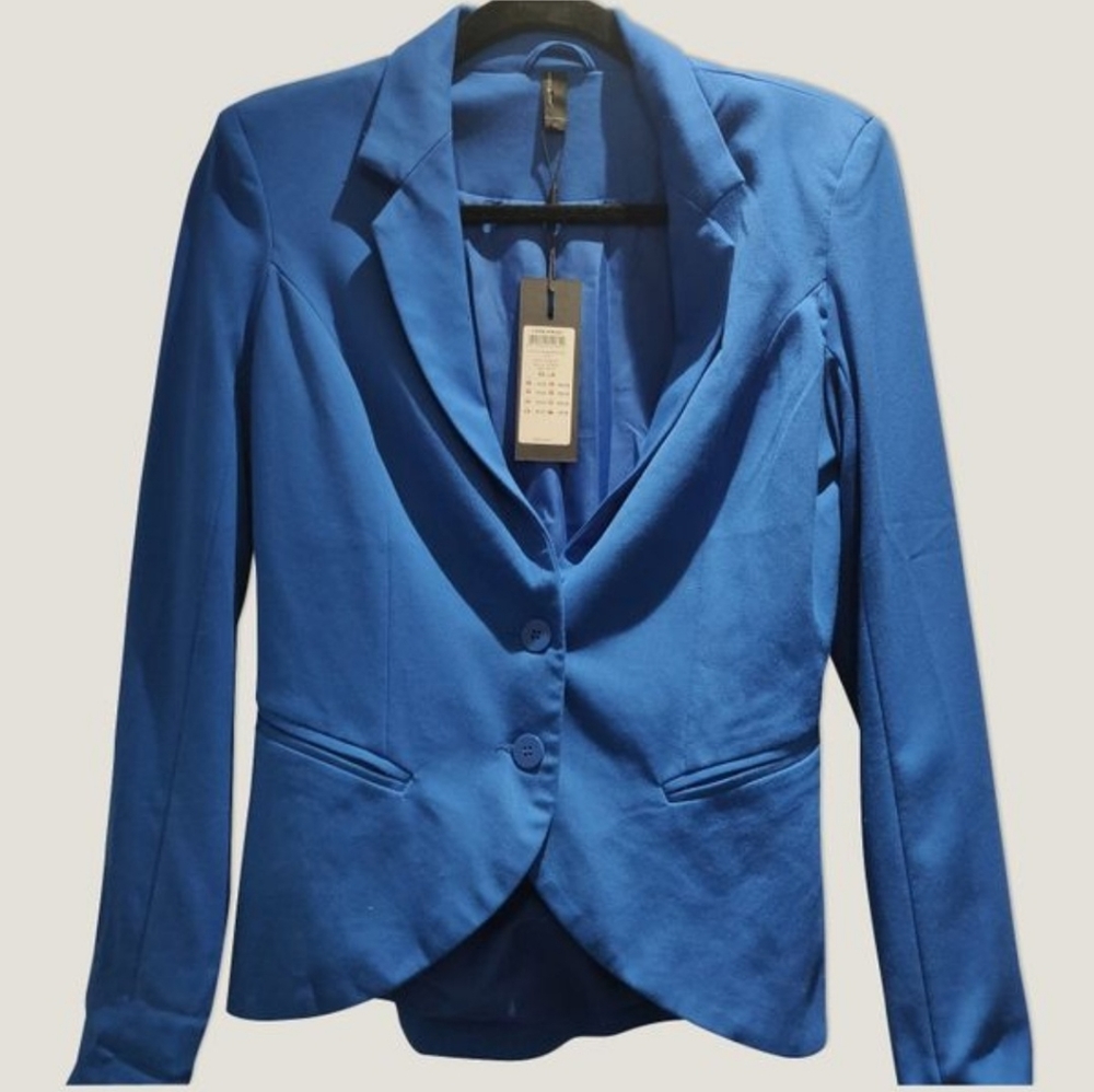 NWT Vera Moda cobalt blue blazer